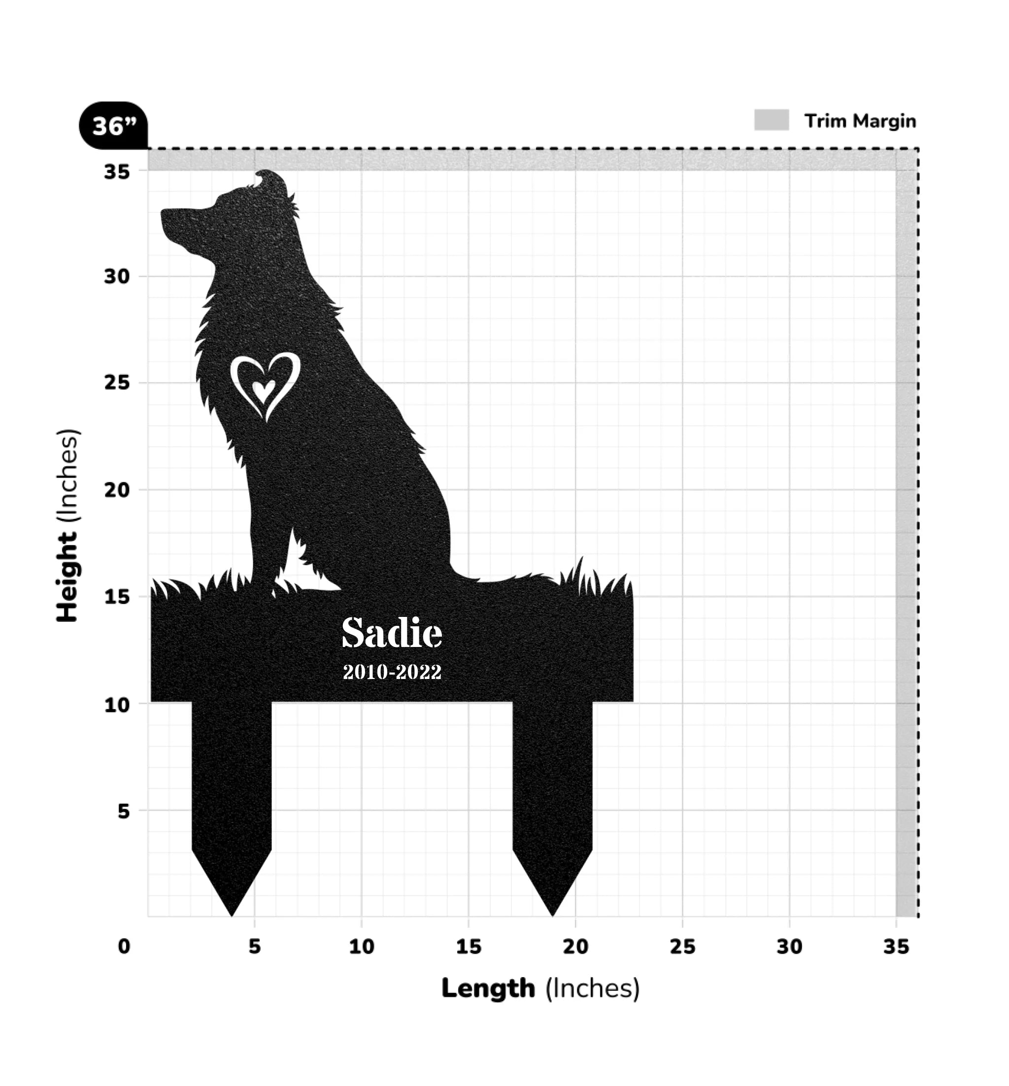 Sign Size Chart_36x36
