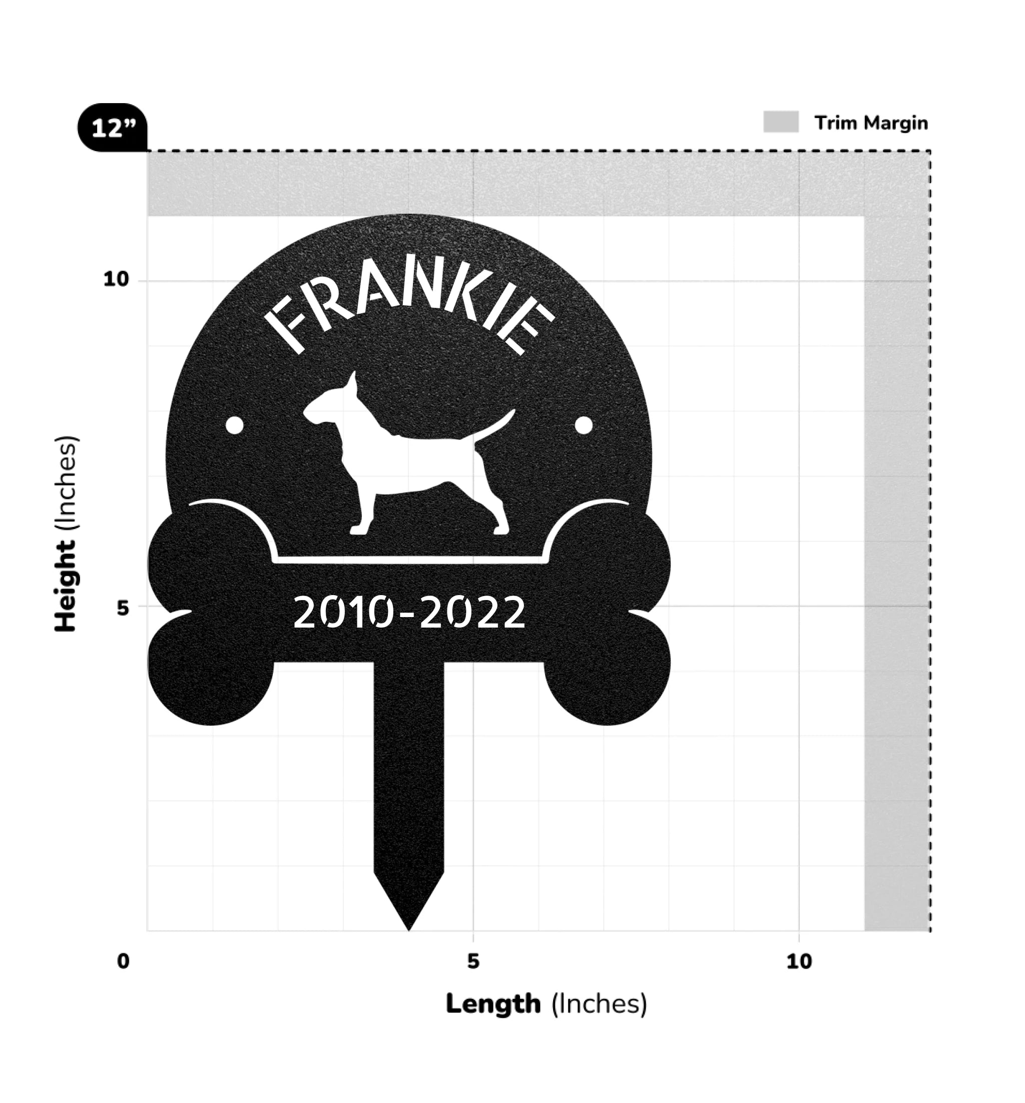 Sign Size Chart_12x12