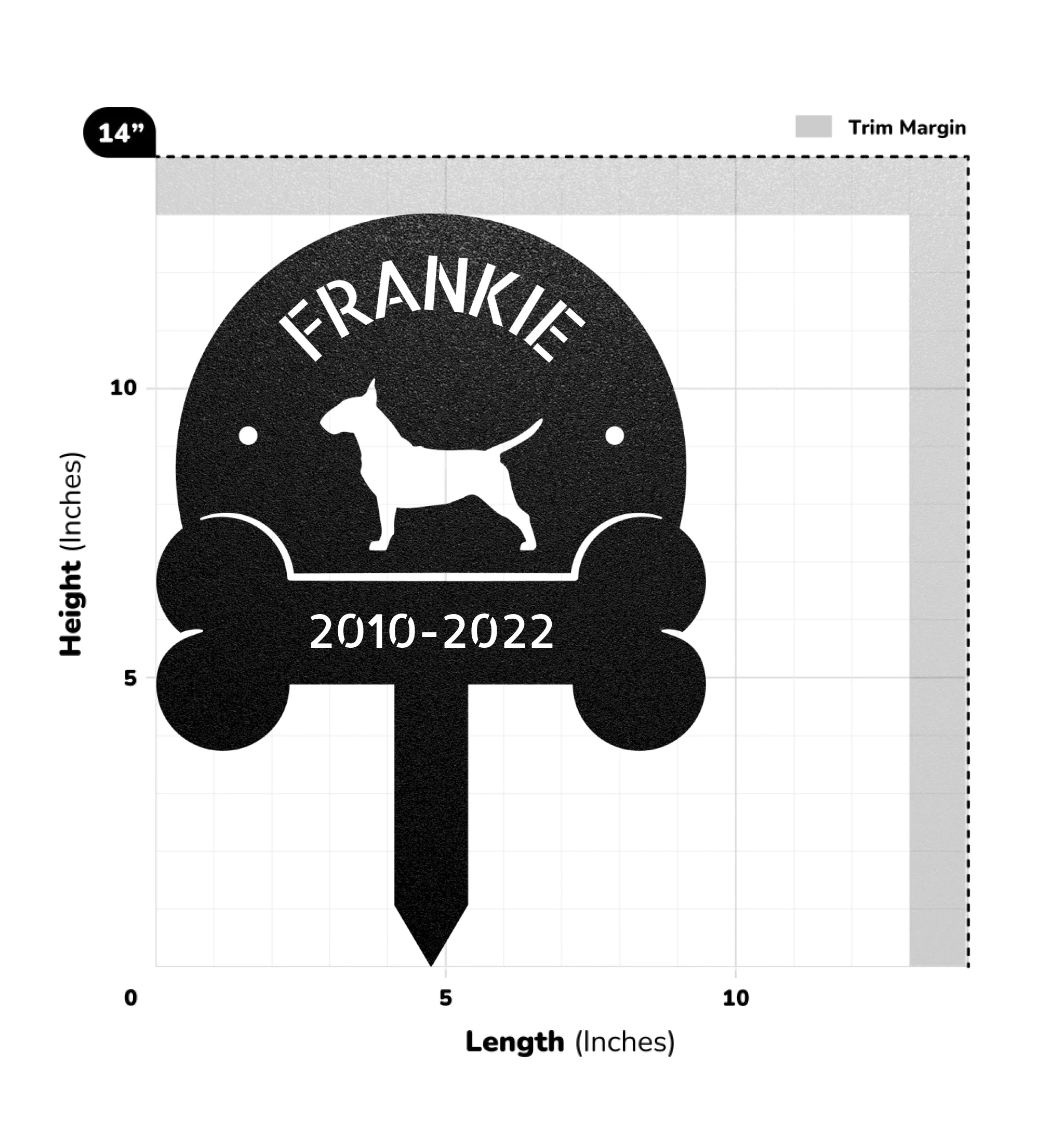 Sign Size Chart_14x14