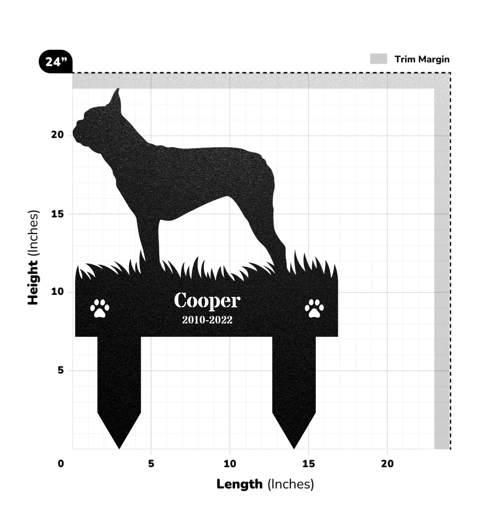 Sign Size Chart_24x24