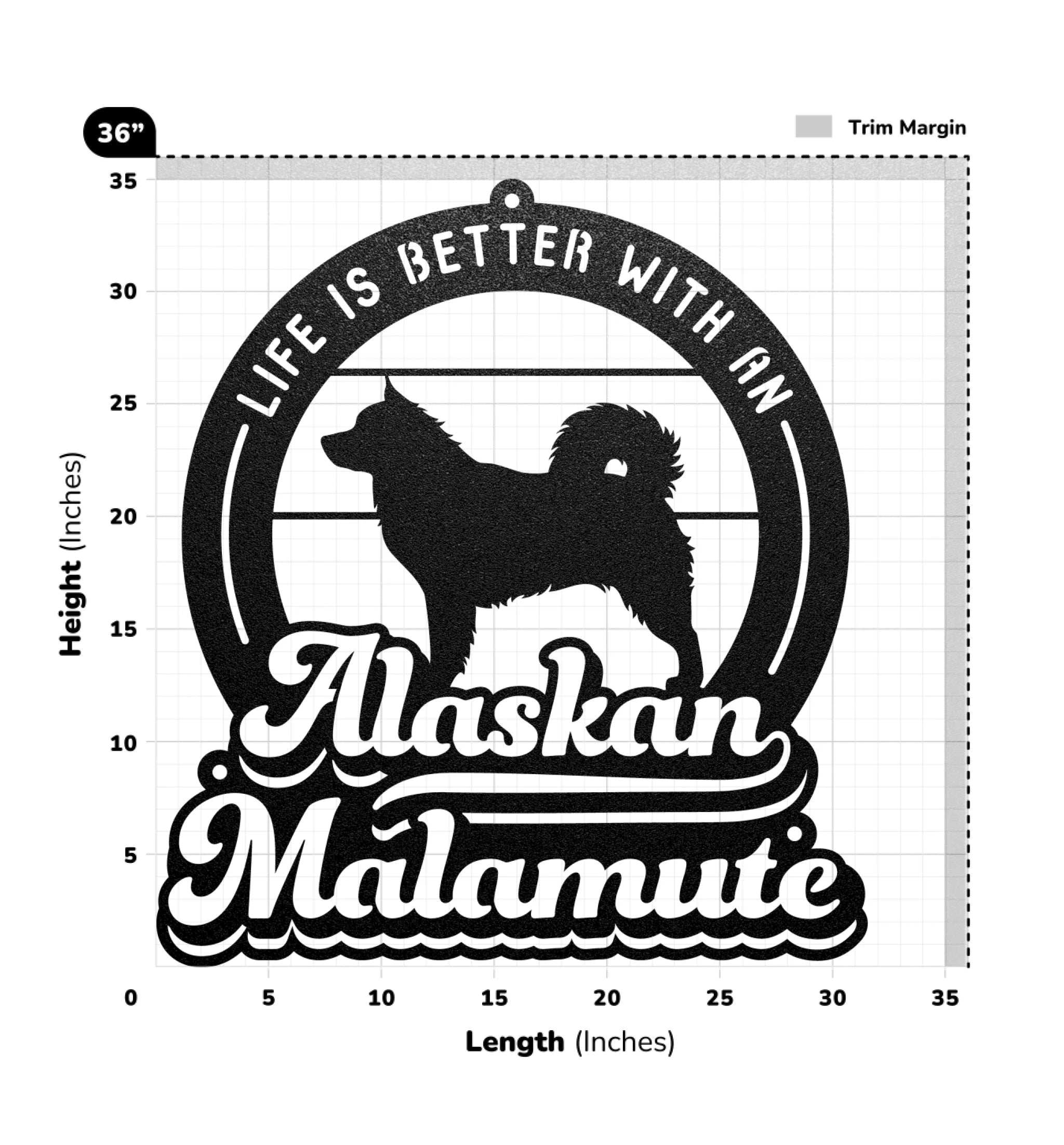 Sign Size Chart_36x36