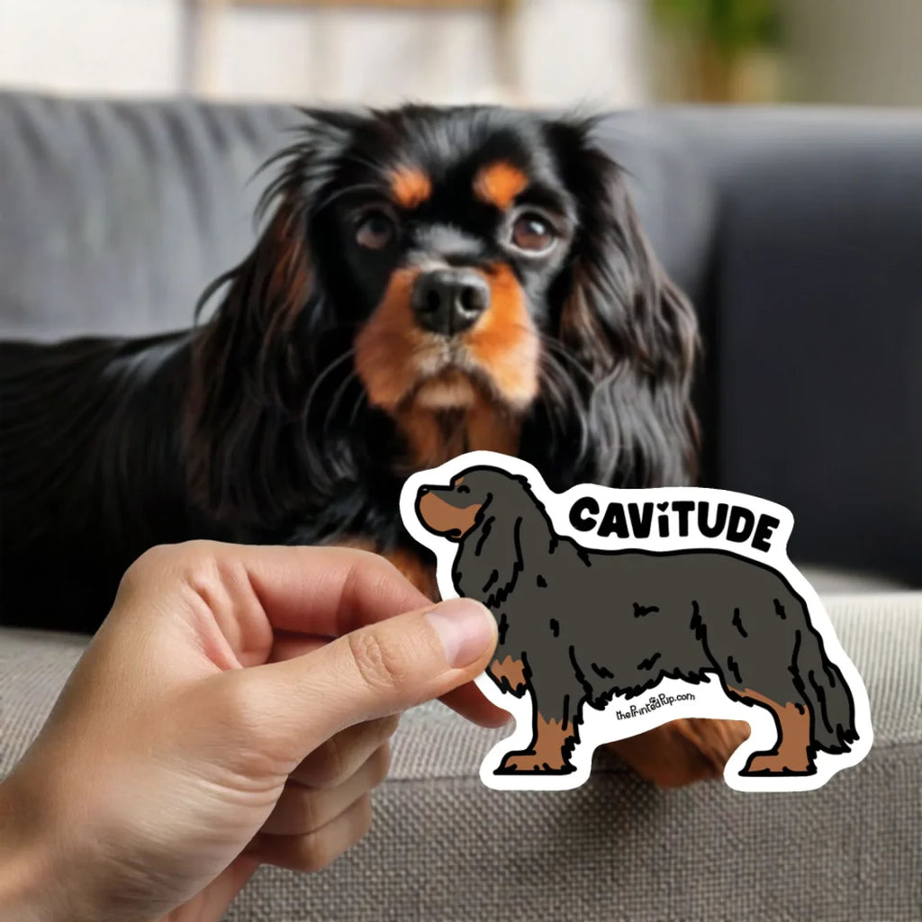 Sticker-on-Finger_Kawaii_Cavalier-King-Charles-Spaniel