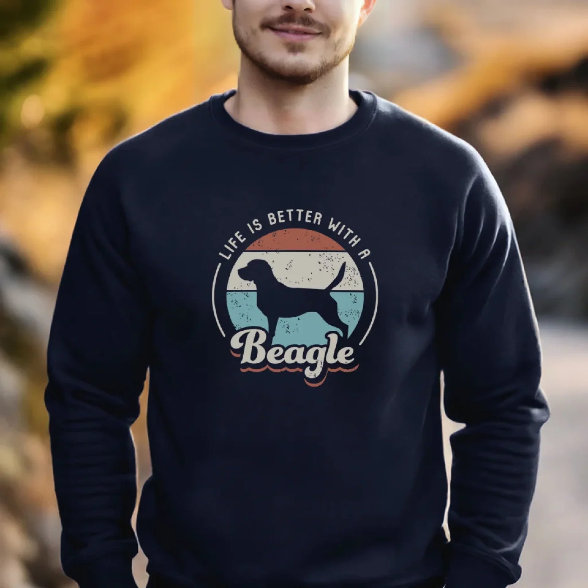 Man-Wearing-a-Sweatshirt_Life-is-Better-with-a-Dog