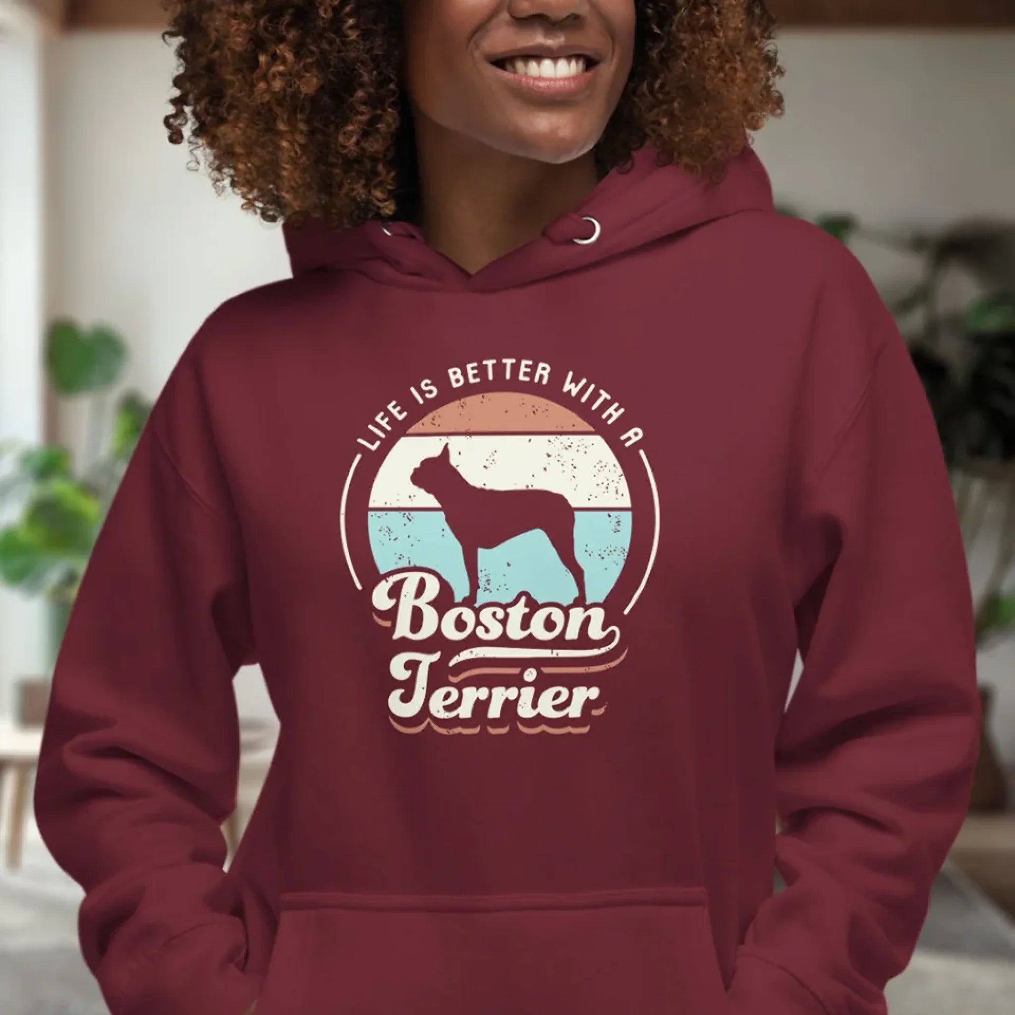 Woman-Wearing-Hoodie_Retro-Dog