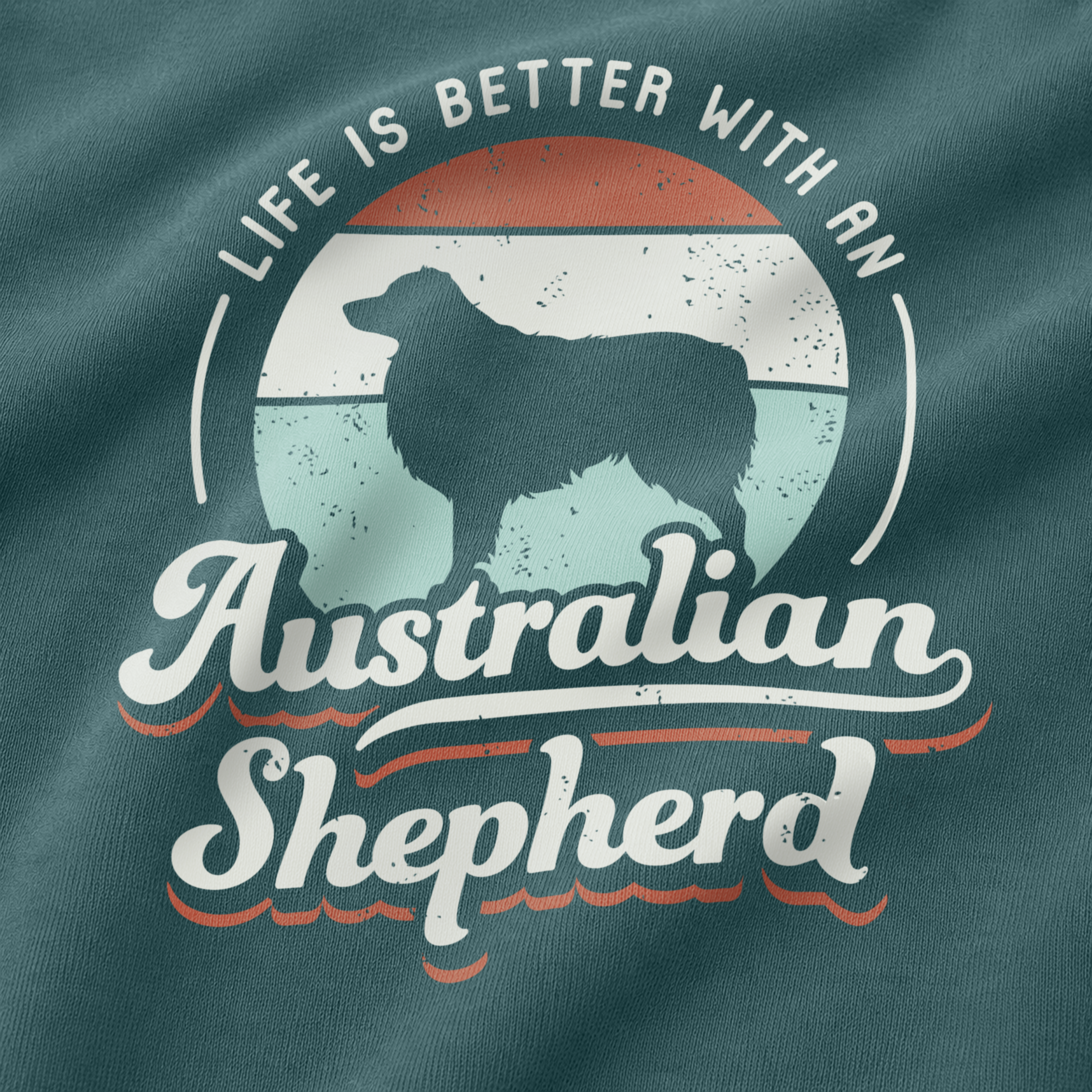 Retro Australian Shepherd Tee